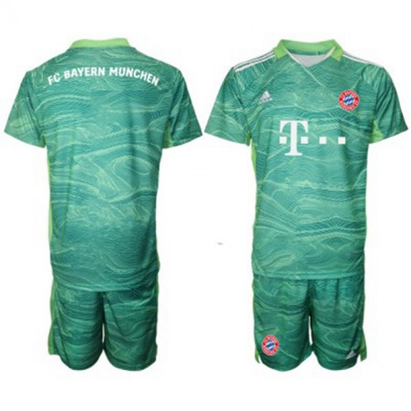 Fußballtrikots FC Bayern München Torwart Kinder 2021-2022 Kurzarm Ausweichtrikot kaufen